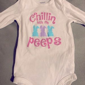EUC “Chillin with my Peeps” Easter Onsie